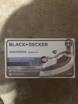 Black+Decker QuickPress Steam Iron