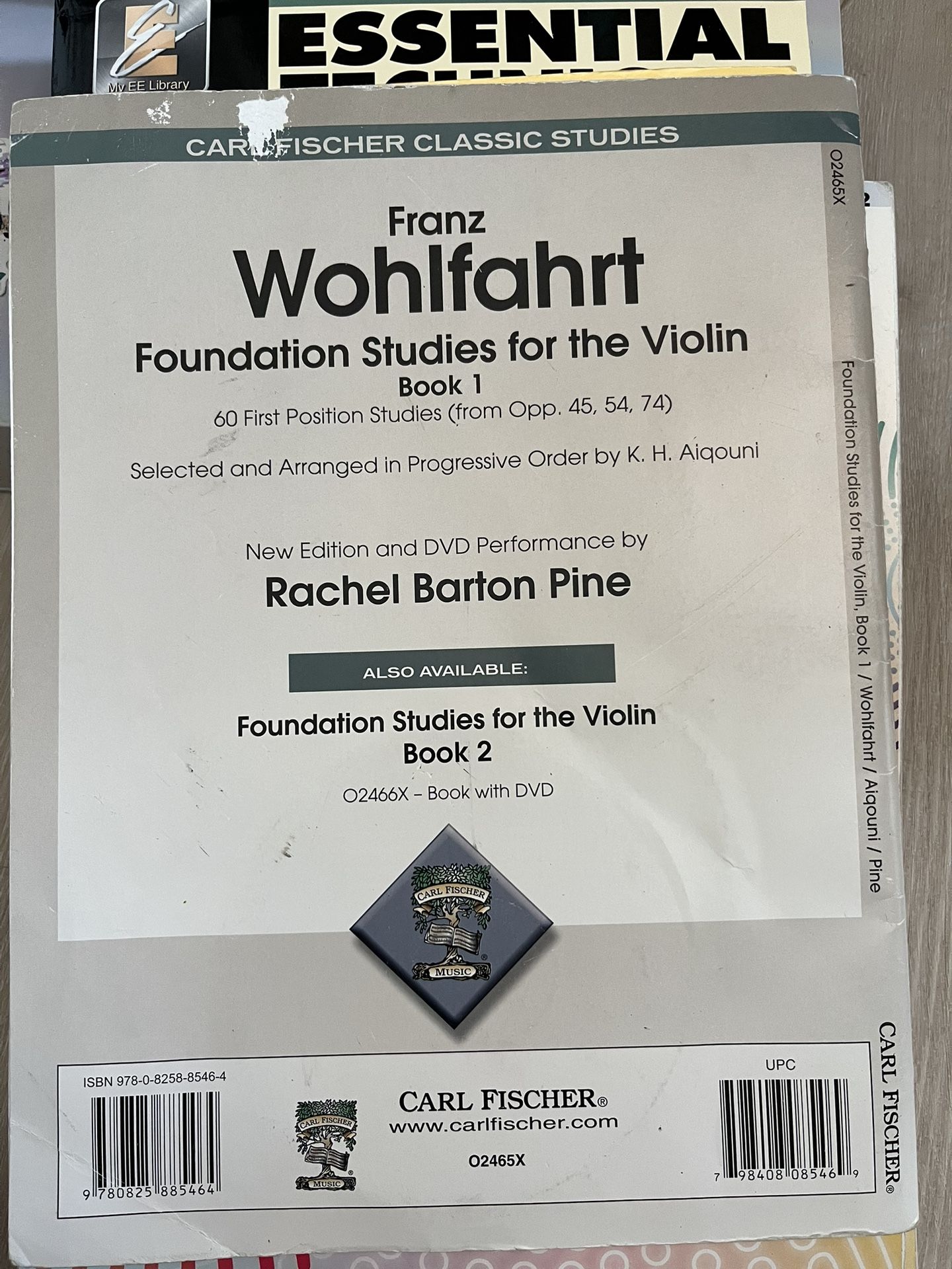 Franz Wohlfahrt Violin Book 1