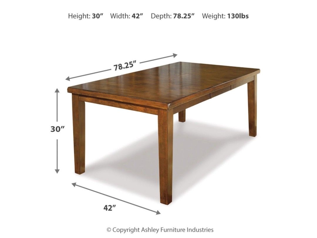 Dining Table & 4 Matching Chairs
