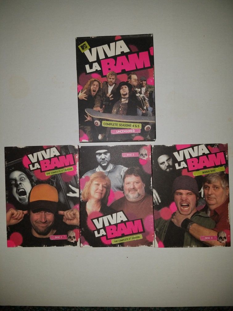 VIVA LA BAM  Complete Dvd Box Set