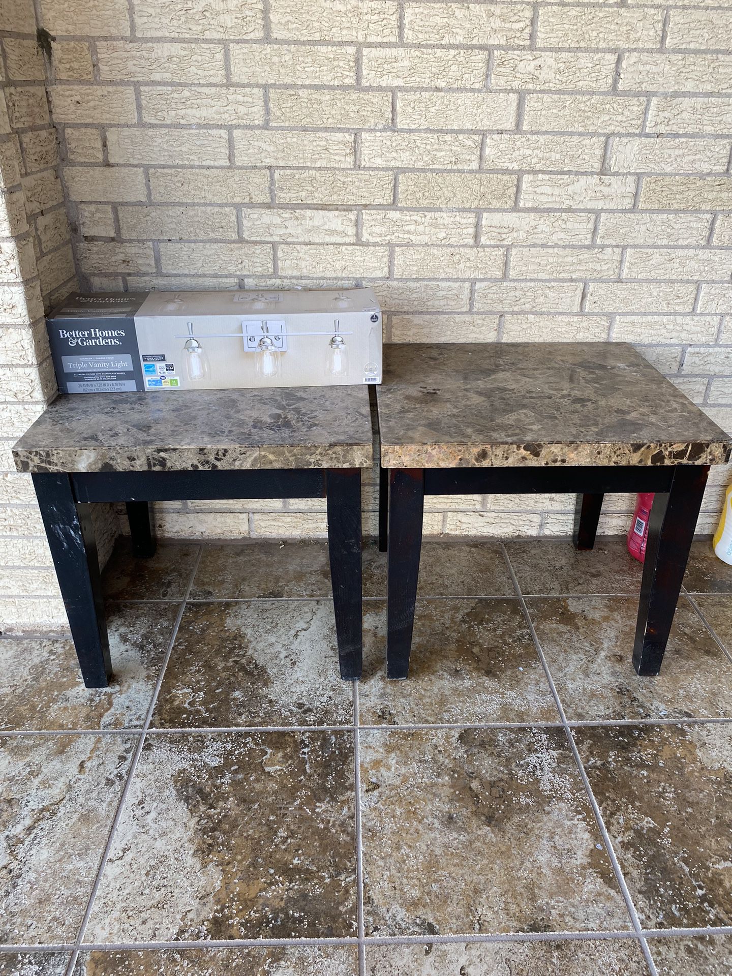 Ashley Coffee Table And Entryway Table