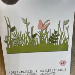 Sizzix 664382 Springtime Borders Thinlits Die Set