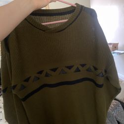 Green Cardigan