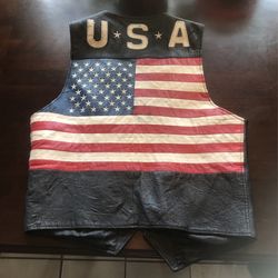 Leather Vest 