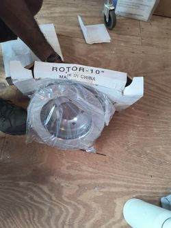 Disk Brake Rotors For 10 Inch Trailer Brakes Pair 2 Rotors. 