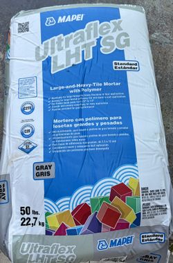 Thinset Mortar LHT For Any Tile Installation 50lb
