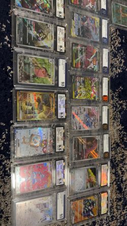 Mixed Pokemon slab lot 24