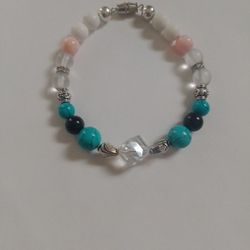 Women's Bracelet Turquoise Stone Beads