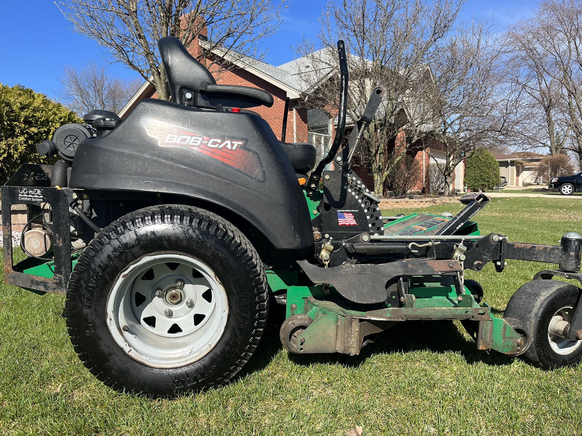 Bobcat ProCat 52” Commercial Mower/22HP Kawasaki W/aluminum Bagger for