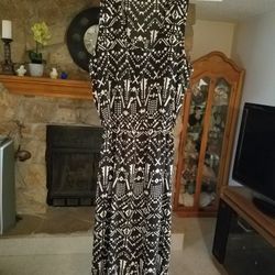 Black And White Dress Size 10