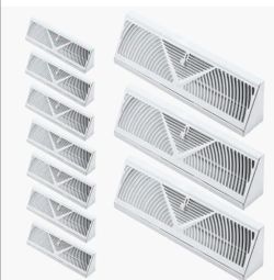 10  Baseboard Register covers, specifically designed for 15-inch duct openings