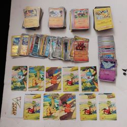 Pokemon Trading Card Game Bulk Lot - English and Korean Cards