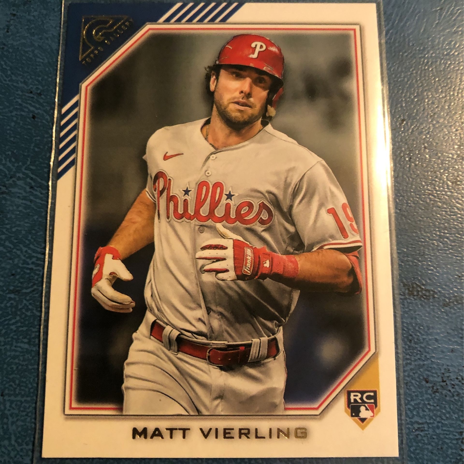 Four 2022 Topps Gallery Philadelphia Phillies Baseball Cards Including A Rookie Auto And A Private Issue Sn/250 All Mint Condition!