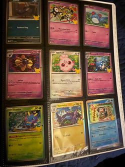 Pokemon 30th Celebration cards(read description)