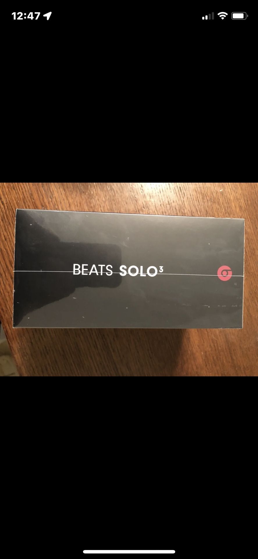 Beats SoloÂ³ Bluetooth Wireless On-Ear Headphones - Black for Sale in 