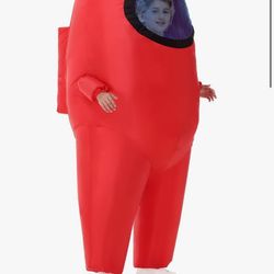 Among Us Inflatable Red Kids Costume
