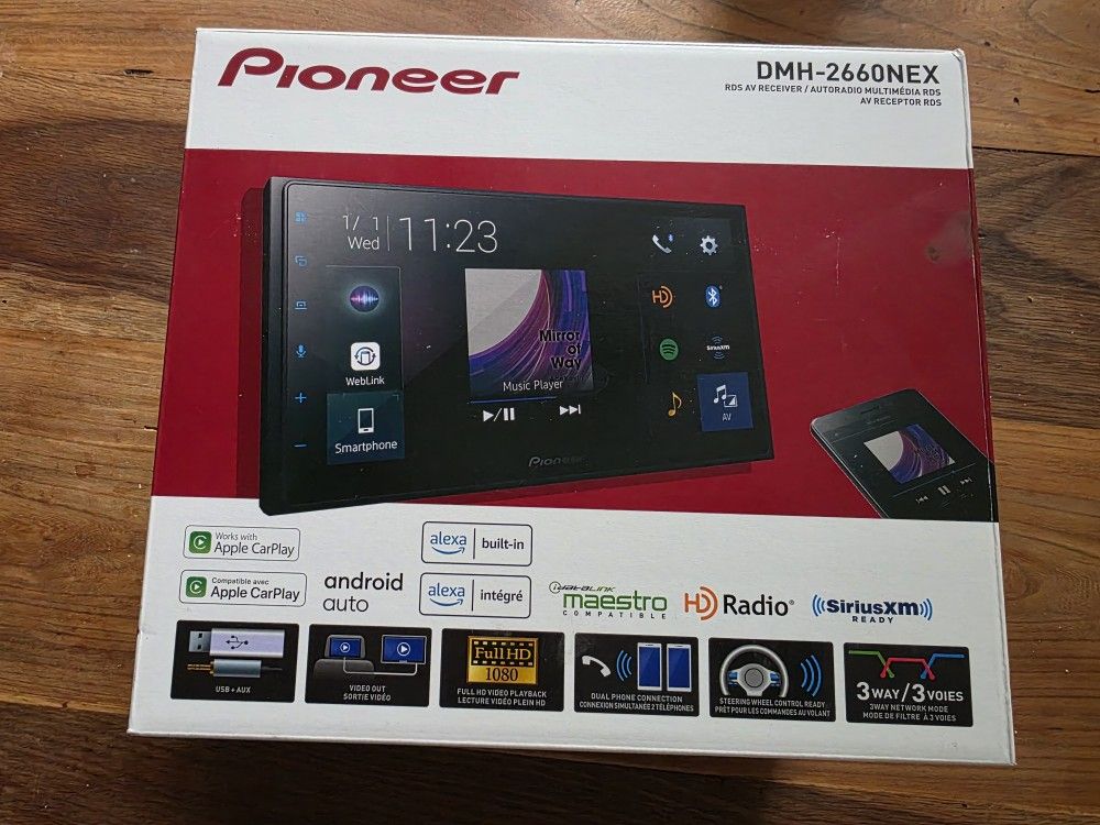 Pioneer Double DIN Car Audio