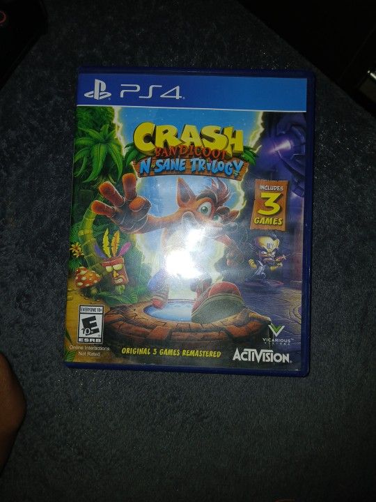 Crash Bandicoot N Sane Trilogy PS4 Game
