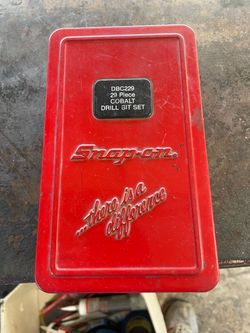 SNAP ON DRILL BIT SET 29 piece