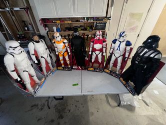 32” Star Wars figures