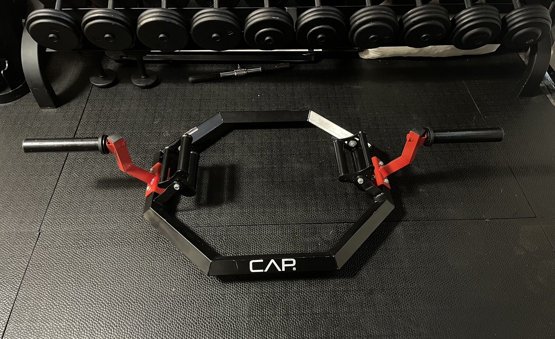 Cap Barbell Olympic Super Trap Bar, Hex bar.
