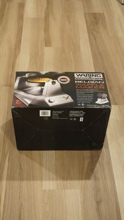 Warring Waffle Maker Silver