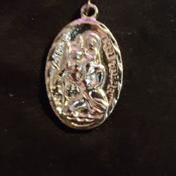 Sterling silver st Christopher