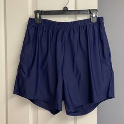 Swim Shorts, Navy, Size 0XL, UPF 50+, Womens, New