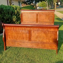 Queen Sleigh Bed Frame