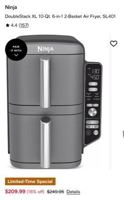 Double stack Ninja Air fryer