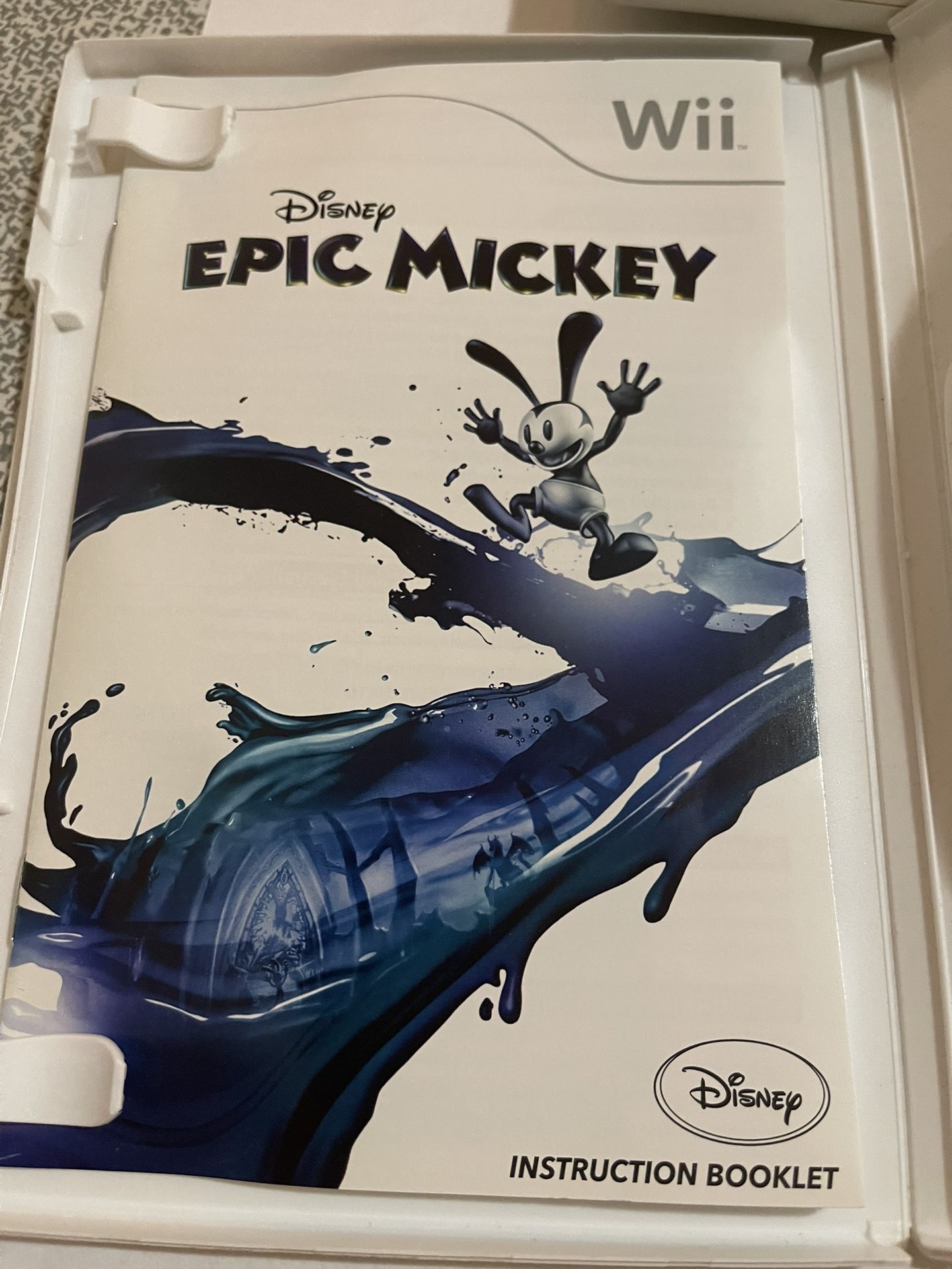 Wii- Disney epic Mickey