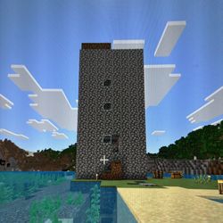 Wonderful 7 story stone house on private island with ocean view