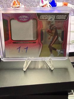 2022 Panini Certified Freshman Fabric Tyquan Thornton #228