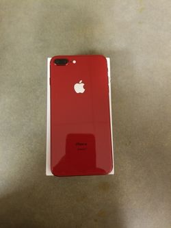 iPhone 8 plus red edition factory unlocked