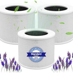 
3-Pack Core Mini Replacement Filter Compatible with LEVOIT Core Mini Air Purifier,3-in-1 Premium High Efficiency Filter, Mini-RF Filter with Activate
