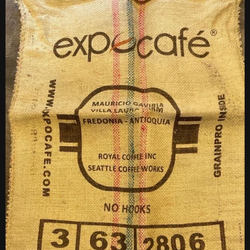 Expo cafe 70kg Burlap Coffee Bag