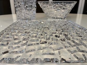 Tiffany & Co 3-Piece Crystal Set