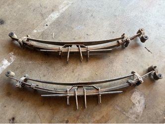 2000-2006 tundra rear leaf springs with helper springs