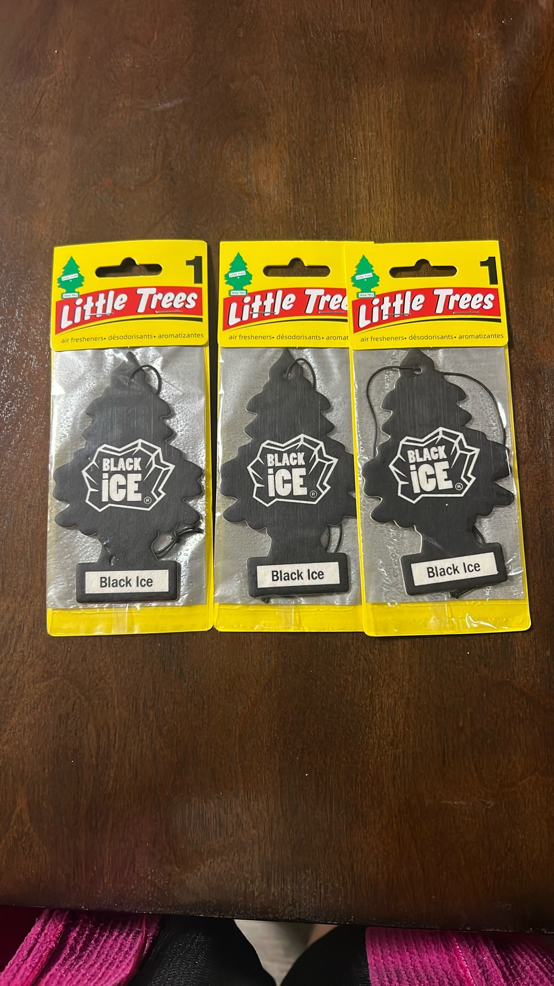 Little Trees, Aire fresheners, desodorisants, Blank Ice, 12 in 1 Packs , New