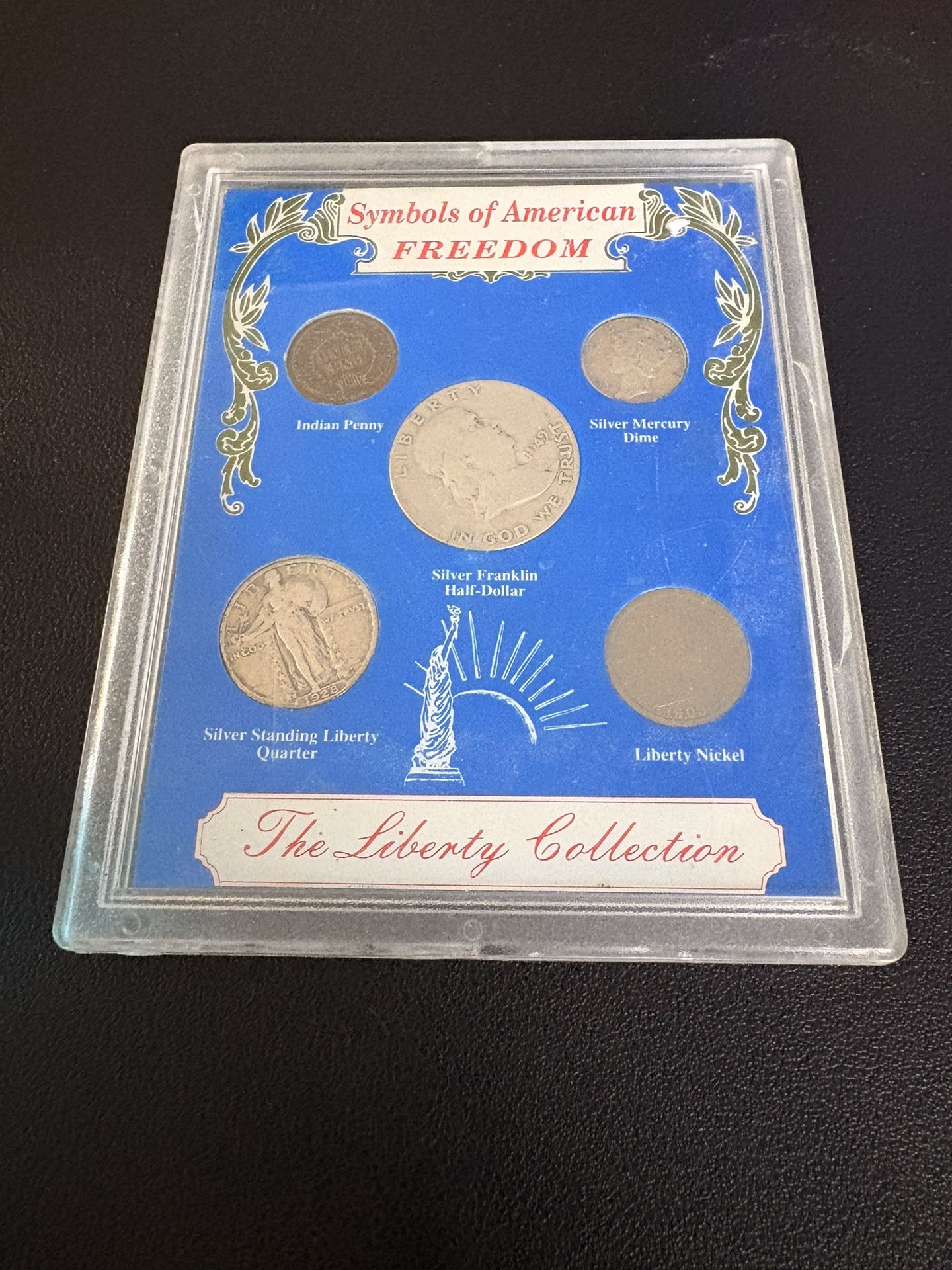 Symbols Of America Freedom. The Liberty Collection. All 5 Coins.