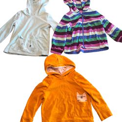EUC / VGUC 3T Hoodie Sweatshirt Bundle Various Brands