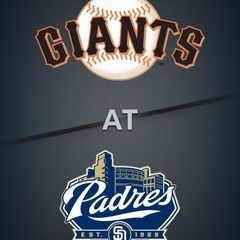 Giants @ Padres  2 Tickets 
