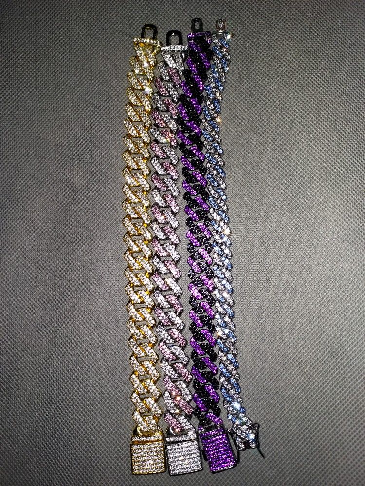 Iced Cuban Bracelets 