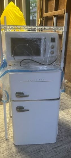 MINI FRIG & FREEZER  AND MICROWAVE