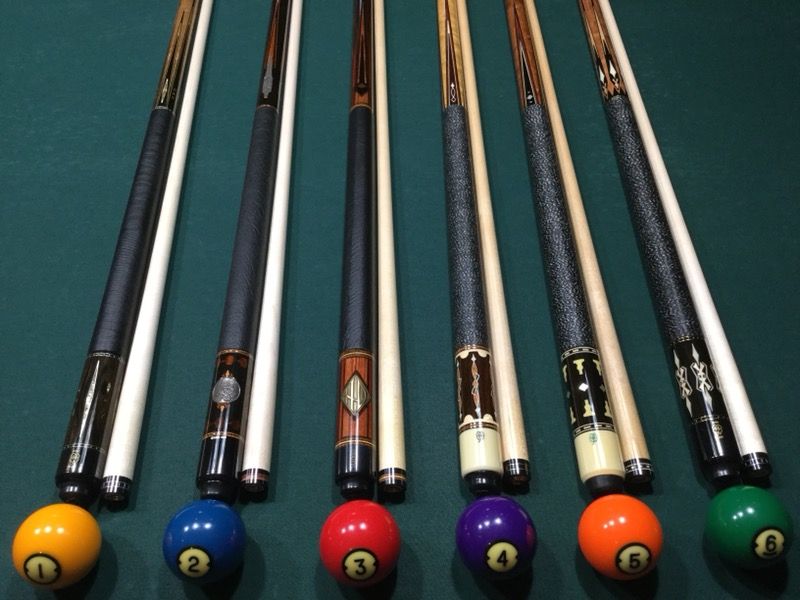 New Retired McDermott Pool Cues