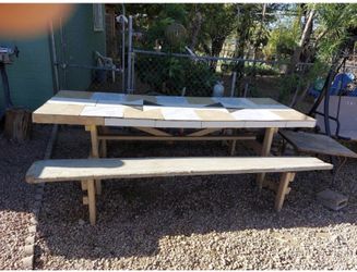 Rectangle Picnic Table 