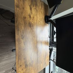 Set of 2 - Electronic, Autonomous  Standing  desk and Ergonomic office chair