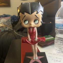 Betty Boop & Marilyn Monroe Bobblehead Figurines – Hollywood Star Bases – Set of 2