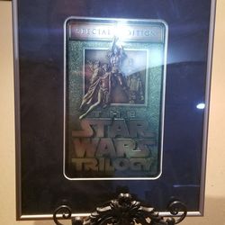 Star Wars Art Piece With Authenticity 