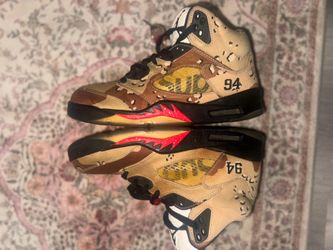 Supreme 5 Jordans